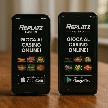 Replatz Casino - App per iOS e Android con accesso completo