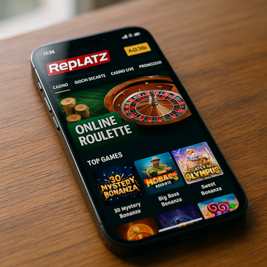 Replatz Casino - Versione mobile ottimizzata per smartphone e tablet